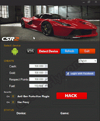 CSR Racing herramienta 2 hack, que compite con la RSE 2 herramienta de Chea