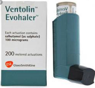 Ventolin Evohaler فينتولين إيفوهيلر