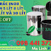 Thùng rác inox đạp chân nhập khẩu 5 lít 8 lít 12 lít 20 lít và 30 lít