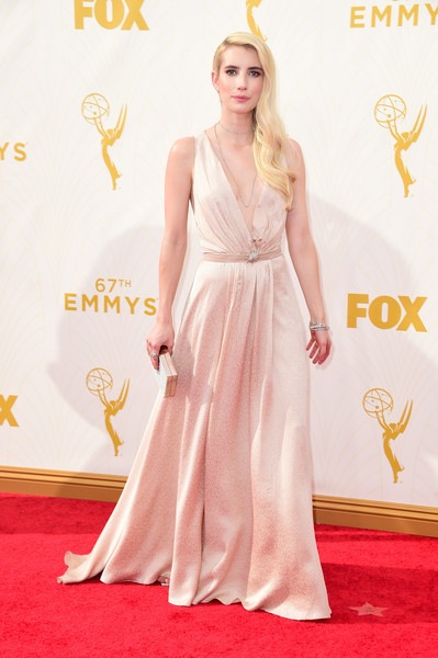 Emma Roberts attends the 67th Annual Primetime Emmy Awards