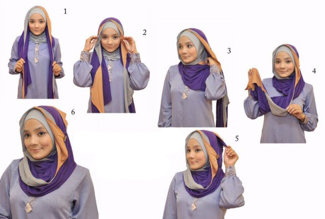 Info Remaja Kecil  Julianda: 11 Gambar Tentang Cara Memakai Pashmina Kreasi Modern