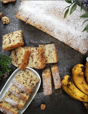 10 Resepi Kek Pisang Moist, Sedap Dan Lazat Semudah ABC 