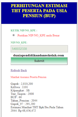 Tutorial Mengecek Online Tunjangan Pensiun PNS