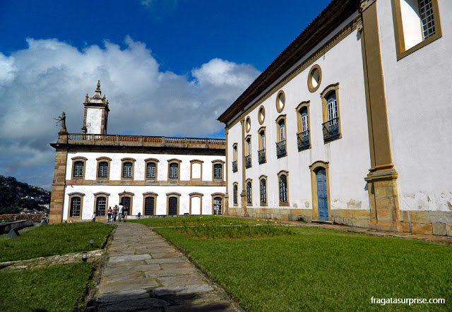 Museu da Inconfidência e Igreja do Carmo, em Ouro Preto