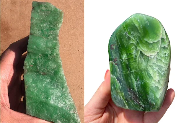 Jade: Nephrite and jadeite