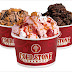 Coldstone ice cream pouch packaging design 