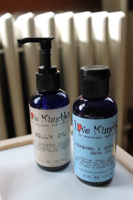 Love Munchkin, Belly Oil, Newborn Sensitive Skin Oil