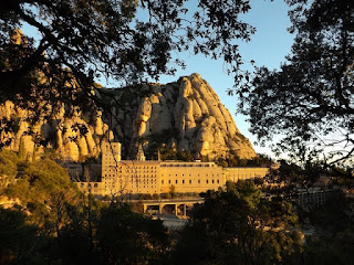 Sanctuaire de Montserrat, au lever du jour