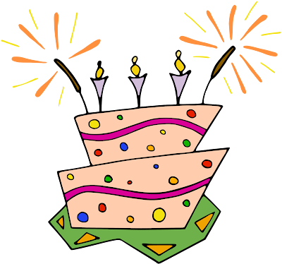 birthday cake clipart no candles 