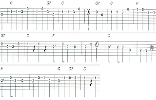 Yankee Doodle Easy Tablature for Beginners