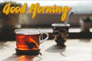 Good morning images with tea