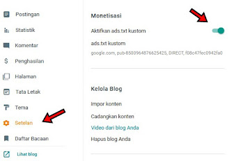Cara Mudah Mengatasi Masalah Ads.Txt di Blogspot