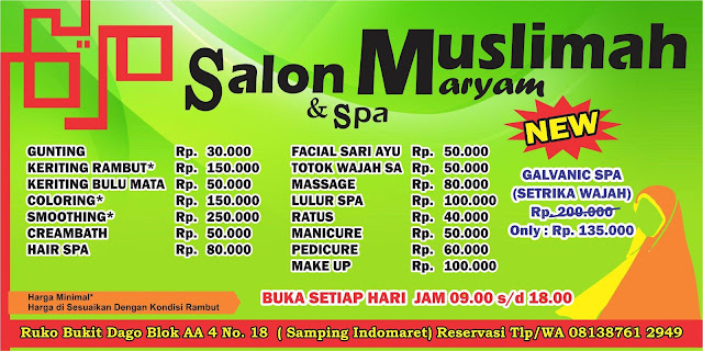 salon muslimah bogor