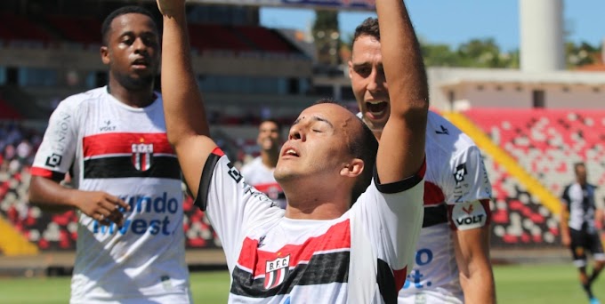 Botafogo-SP vence xará da Paraíba e lidera a Série C do Brasileirão