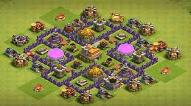  terkuat merupakan susunan base ini sangat di rekomendasikan bagi anda yang sedang bingung Base COC Th 6 Terkuat Anti Bintang Terbaru