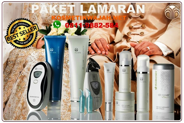 Paket kosmetik untuk seserahan