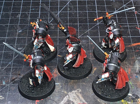 Horus Heresy Dark Angels Inner Circle Knights Cenobium WIP