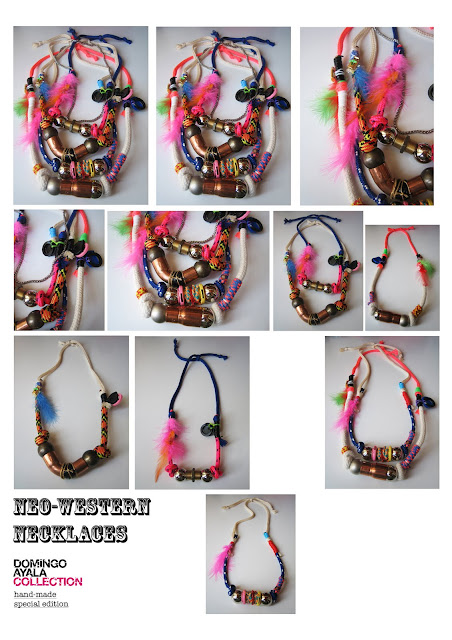 NEO WESTERN NECKLACES Domingo Ayala Handmade