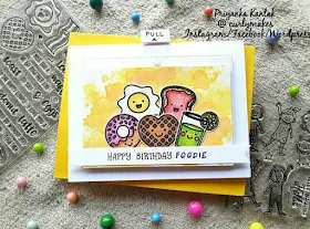 Sunny Studio Stamps: Breakfast Puns Customer Card Share by Priyanka