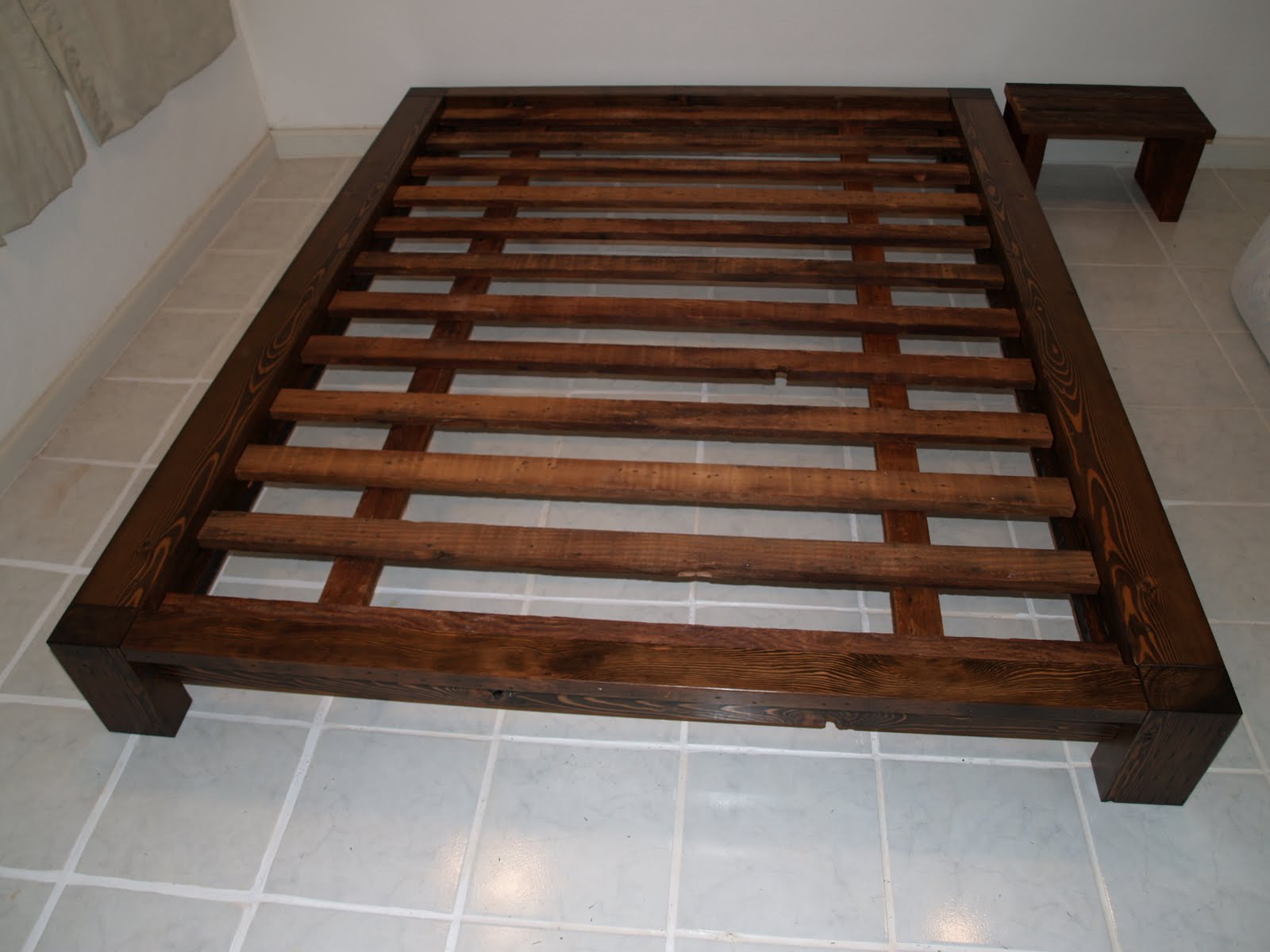 Queen Size Wood Bed Frame