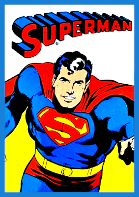 1977 Russell's Super Hero Color-A-Deck - Superman