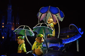 Night parade in Tokyo Disneyland