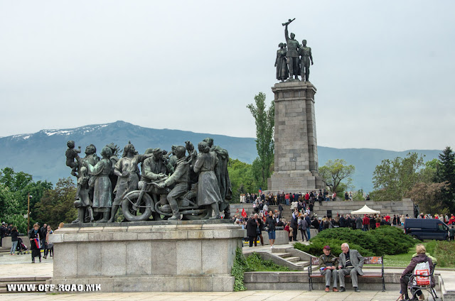 Knyazheska Garden - Victory day commemoration - May 9th, Sofia, Bulgaria