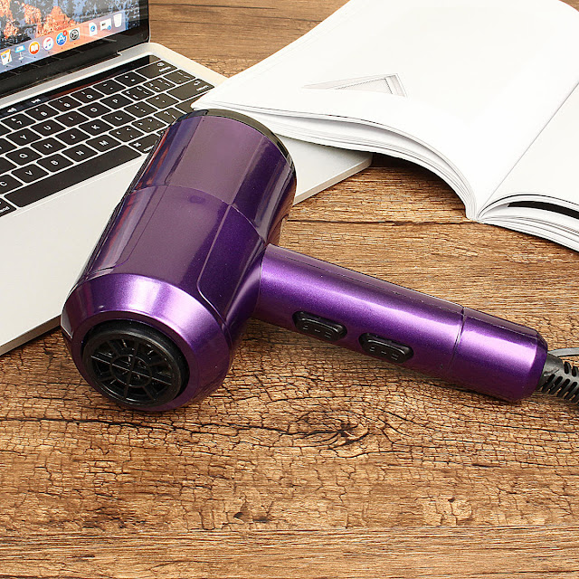 220V 2000W Mini Foldable Portable Fast Handle Hair Dryer Travel with Flat Mouth