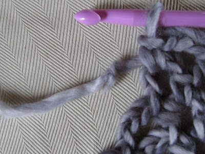 crochet, yarn, knots