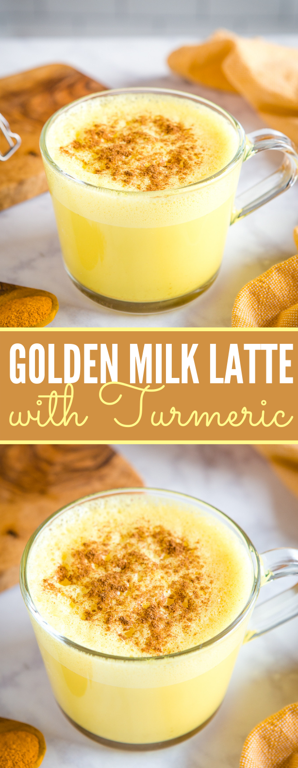 EASY HEALTHY GOLDEN MILK LATTE #drinks #healthydrink #latte #recipes #easyrecipe