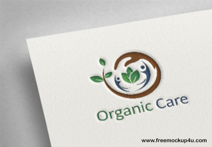 Professional Organic Care logo Vector Template