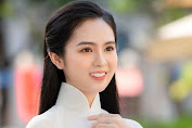 Nữ sinh có tên lạ Trịnh Thị Ái Phi đến từ Kon Tum đẹp tinh khôi với áo dài trắng