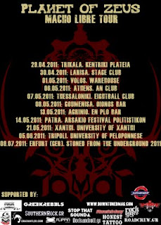 "Macho Libre" Tour Dates 2011