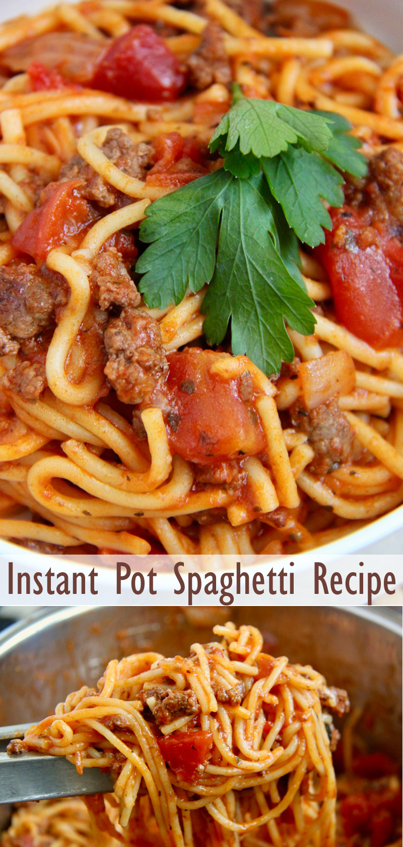 The Best Ever Instant Pot Spaghetti Recipe