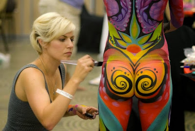 body painting female