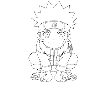 #12 Naruto Coloring Page