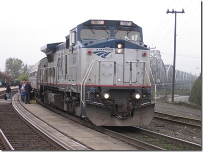 IMG_4657 Amtrak B32-8WH #507 in Vancouver, Washington on November 30, 2008