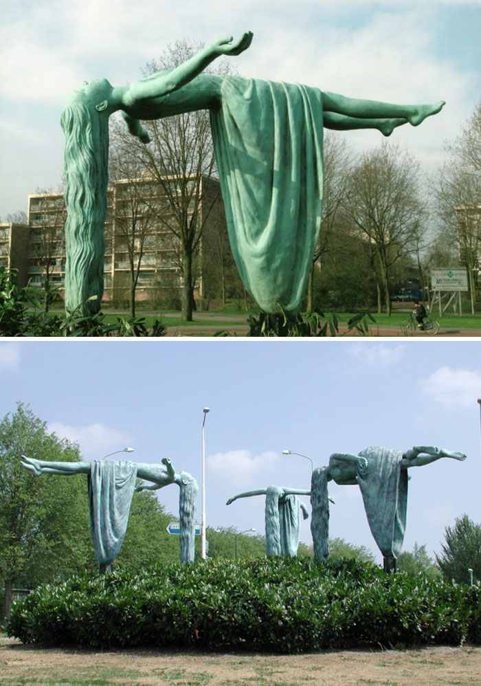 levitating sculptures