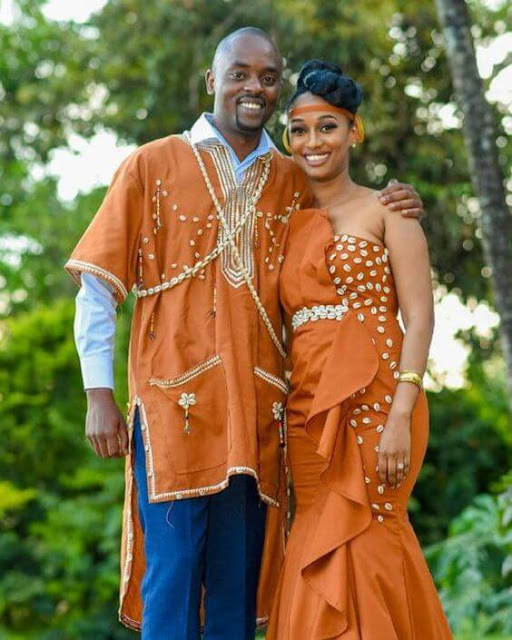 Kenya Traditional Wedding Dress.