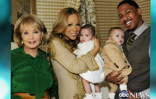 Mariah Carey and Nick Cannon introduce their 6-month-old twins Moroccan and Monroe, Photo, image