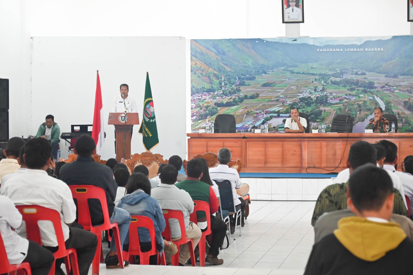 Humbahas Sosialisasi Jaminan Sosial Perangkat Desa, Ini Kata  Bupati 