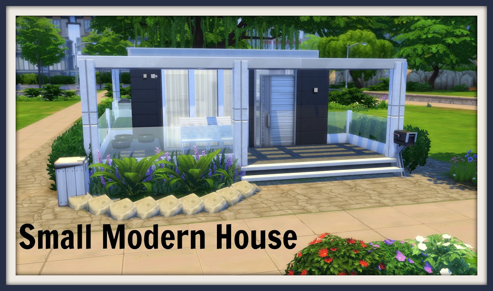 Sims 4 iSmall Modern Housei Dinha
