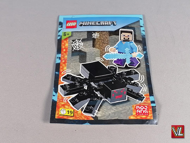 Set LEGO Minecraft Magazine Gift 662207 Steve with Spider (Steve e Aranha)