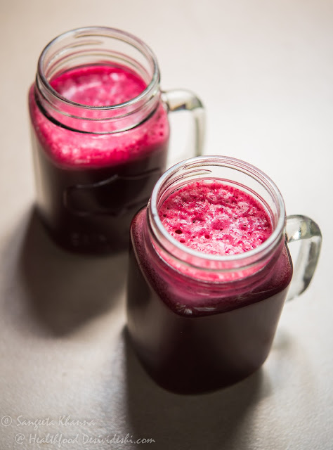 beet and pineapple juice 