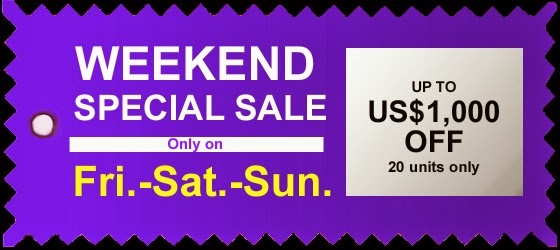 Weekend special sale