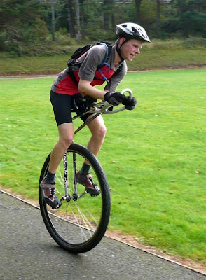 Longest distance on a unicycle in 24 hours