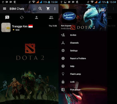 Download BBM Mod Dota 2 Apk Versi Terbaru