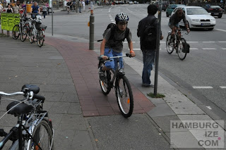 "Radweg" Osterstraße / Heußweg