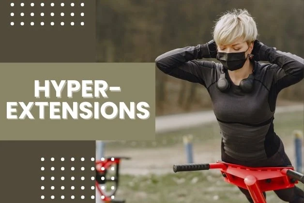 Exercises to Strengthen Lower Back - Woman performing Hyperextensions