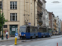 3x Konstal 105Na, MPK Kraków, linia 52